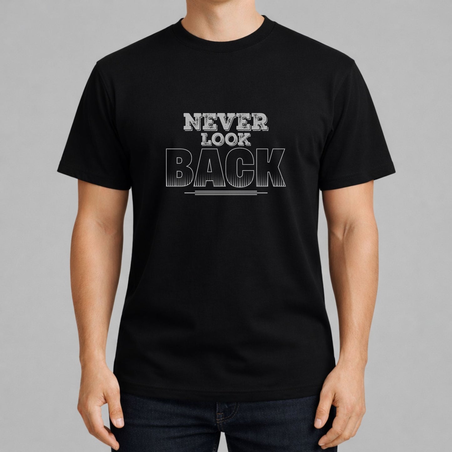 Never Look Back - Cotton T-Shirt
