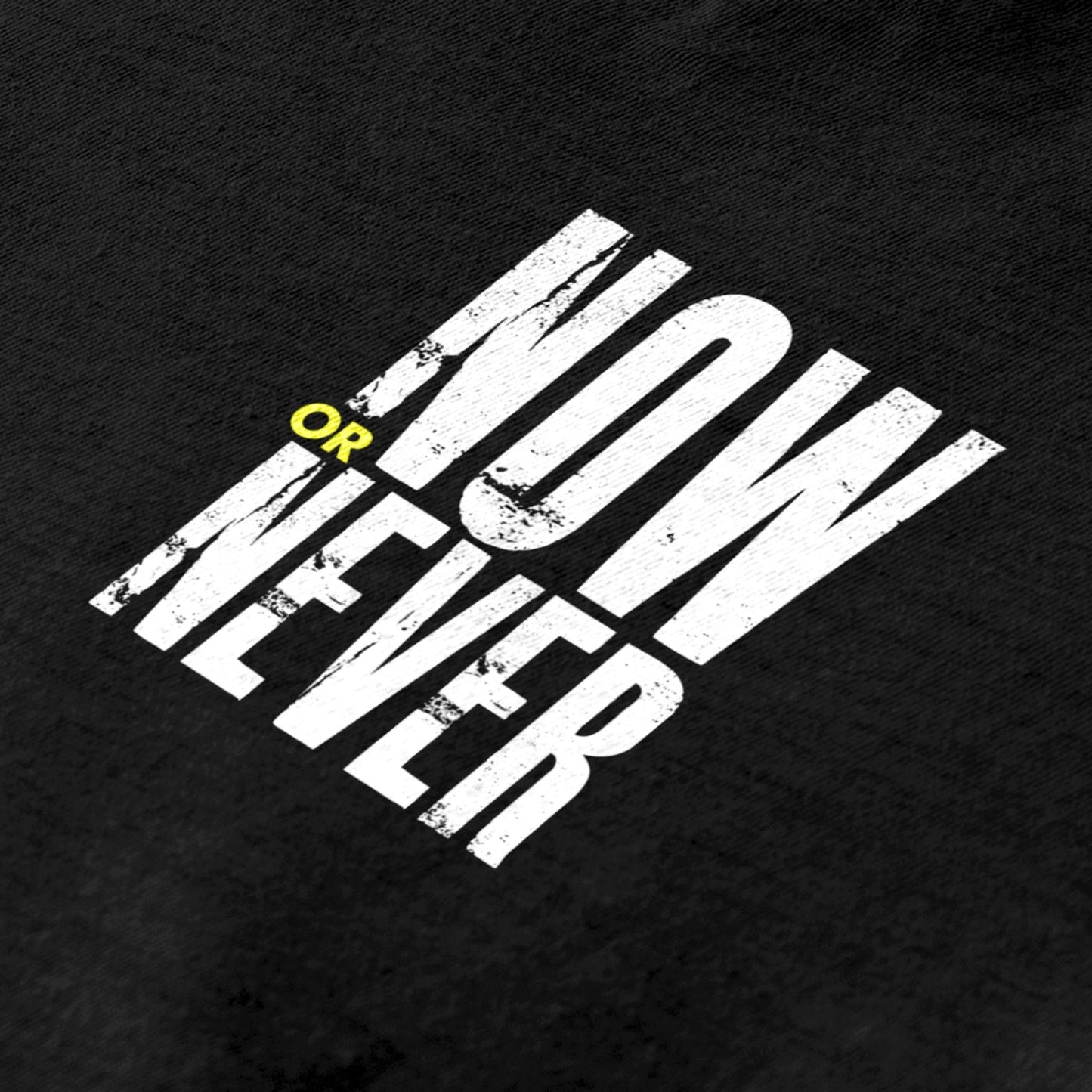 Now or Never - Cotton T-Shirt