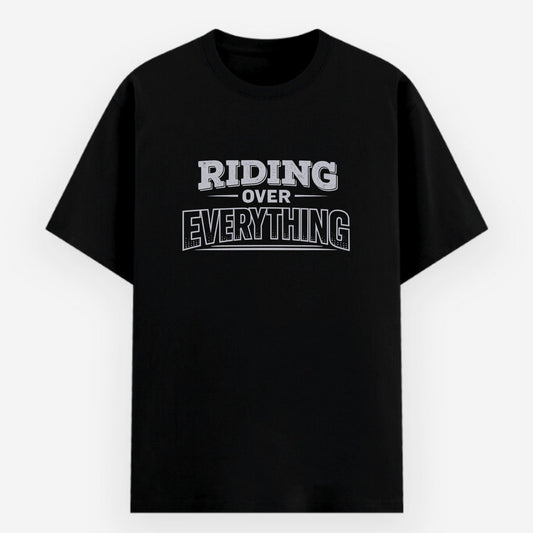 Riding Over Everything - Cotton T-Shirt