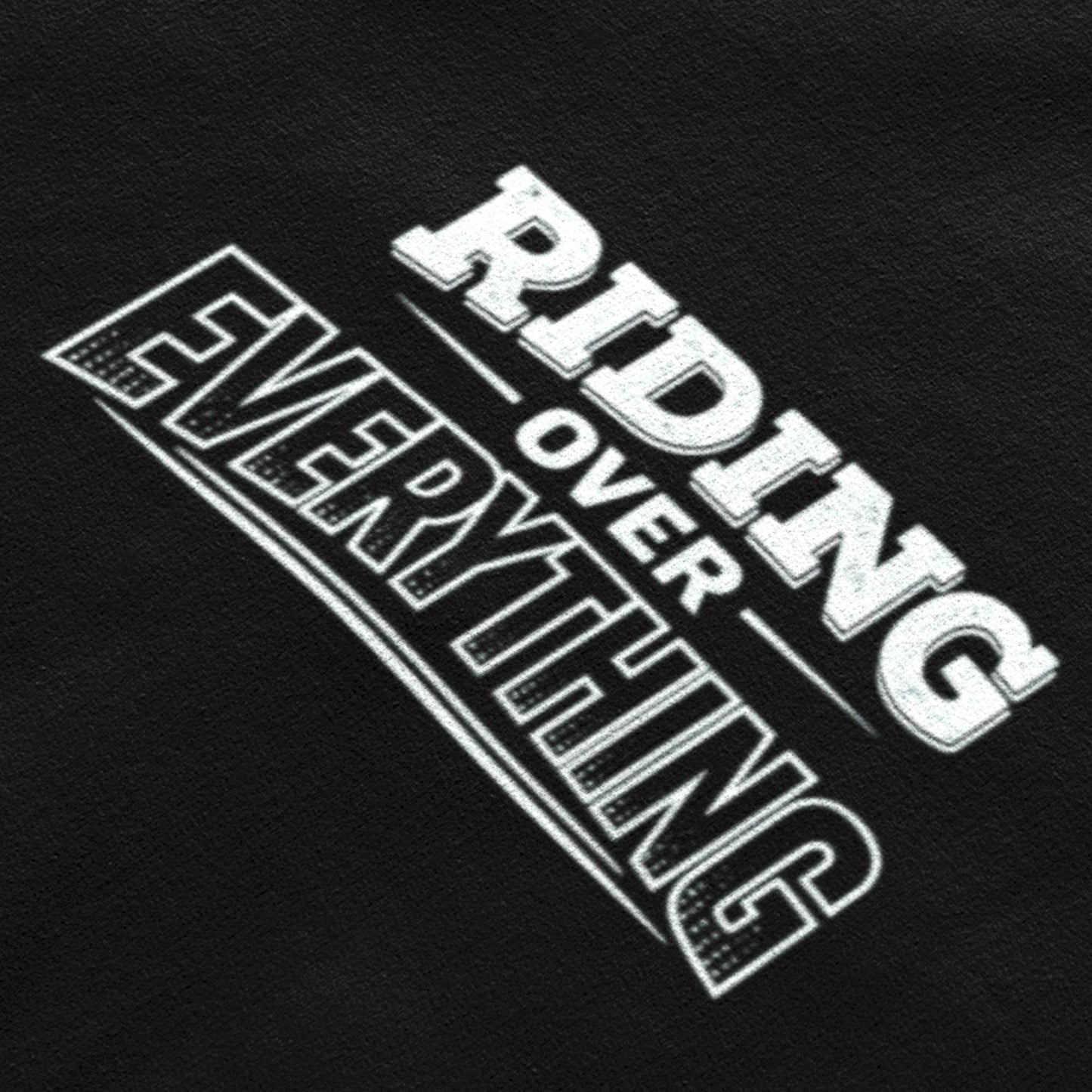 Riding Over Everything - Cotton T-Shirt