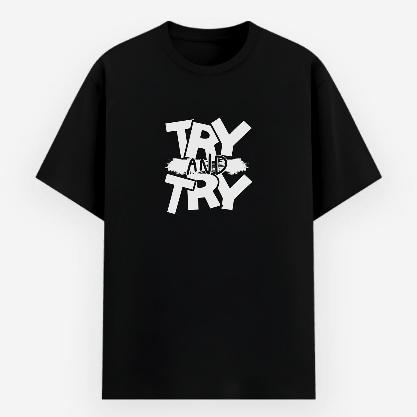 Try and Try - Cotton T-Shirt